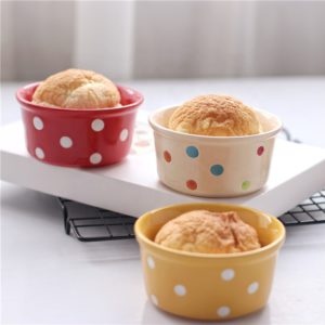 Polkadot Dessert Bowls