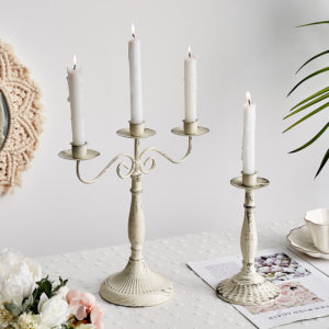 Antique Candle Holders – 3 Holders