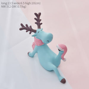 Goofy Deer – Powder Blue Figurine