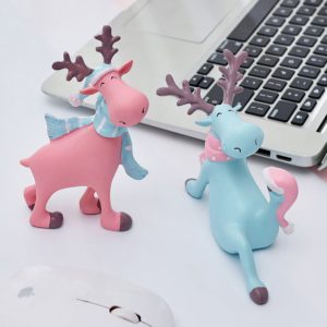 Goofy Deer – Powder Blue Figurine