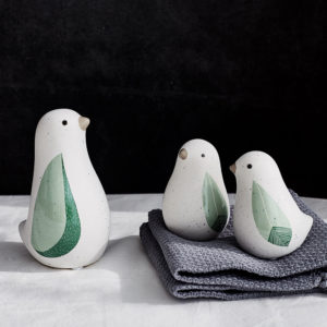 Ceramic Bird Pair – Set of 2