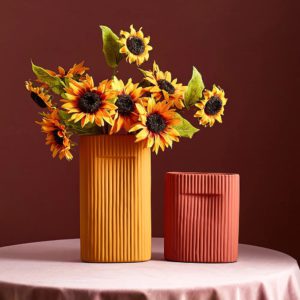 High Street Orange Vase – Medium