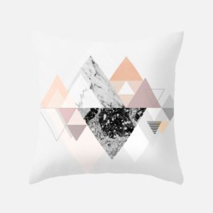 Geometrical Pink Dream Cushion Covers – Style C