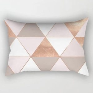 Pink & Bling Rectangle Pillow Covers – Style E