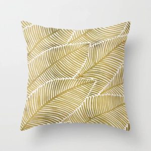 Golden leaf Cushion Covers – Style B