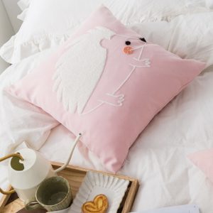 Wonderland in Pink Cushion Covers and Pillow