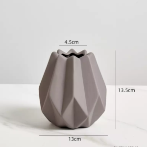 Curve Ball Ceramic Vase