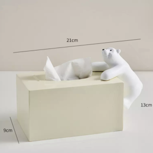 Bear On a Box Tissue Holder
